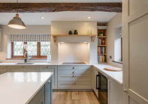 Shaker style modern kitchen